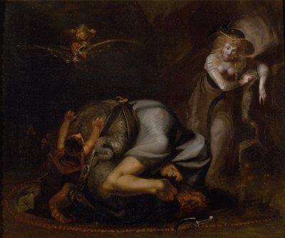 Scène de sorcières, du Masque des Reines de Ben Jonson - Johann Heinrich Füssli