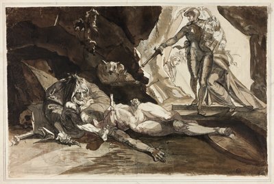 La caverne du désespoir - Johann Heinrich Füssli