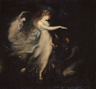 La Reine des Fées apparaît au Prince Arthur, 1785-88 - Johann Heinrich Füssli