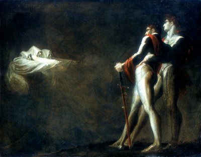 Les trois sorcières apparaissant à Macbeth et Banquo, fin XVIIIe siècle - Johann Heinrich Füssli