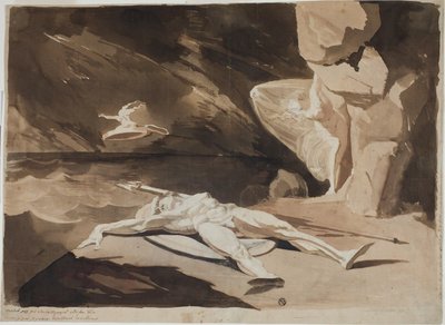 Thétis pleurant le corps d
