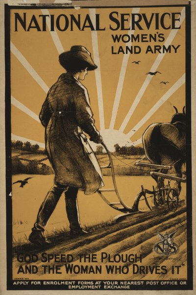 Service national des femmes, Armée de terre, 1917 - Henry George Gawthorn