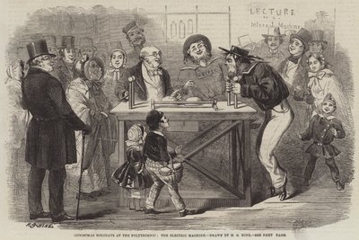 Vacances de Noël à la Polytechnique, la Machine Électrique - Henry George Hine