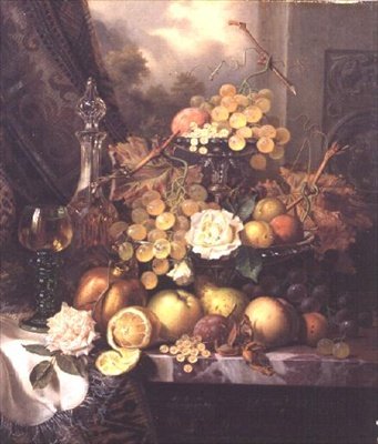 Nature morte avec fruits - Henry George Todd