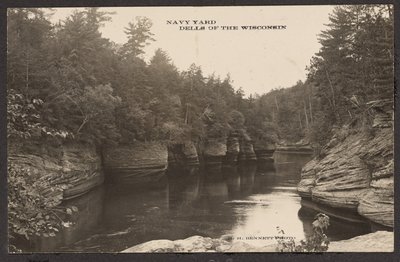Navire de plaisance Dells du Wisconsin - Henry Hamilton Bennett