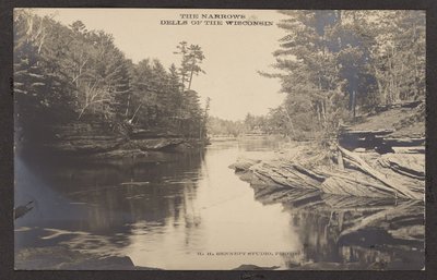 Les Narrows Dells du Wisconsin - Henry Hamilton Bennett