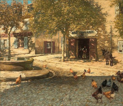 Une forge provençale - Henry Herbert La Thangue