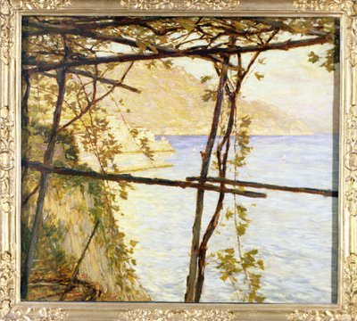 Vigne treillisée - Henry Herbert La Thangue