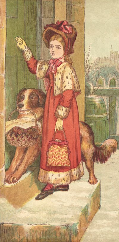 La charité de la princesse (lithographie en couleur) - Henry Hetherington Emmerson