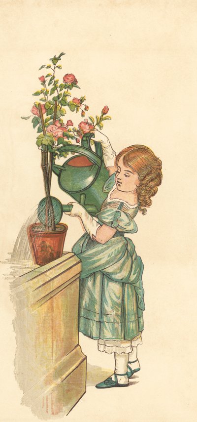 La Princesse jardinant - Henry Hetherington Emmerson