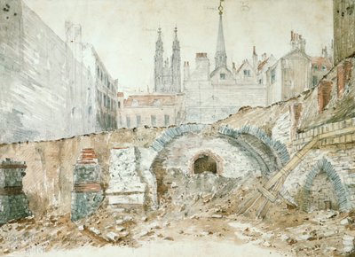 Parties de basilique de la fin du 1er-début du 2e siècle dans la ville de Londres - Henry Hodge