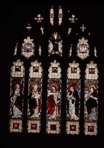 Christ et les quatre évangélistes - Henry Holiday
