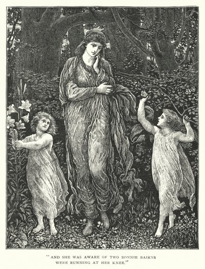 Les jolis enfants (gravure) - Henry Holiday
