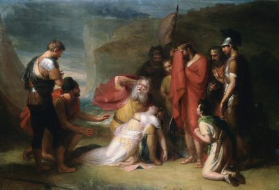 Lear et Cordelia, vers 1820 - Henry Howard