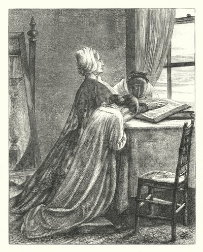 Hymne du soir (gravure) - Henry Hugh Armstead