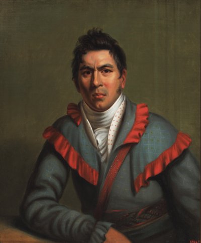 Charles Cornells, Okchai Fixico (Creek) 1831 - Henry Inman