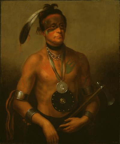 Hoo-Wan-Ne-Ka (Petit élan) - Henry Inman