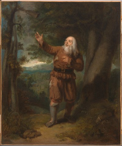 M. Hackett, dans le rôle de Rip Van Winkle - Henry Inman