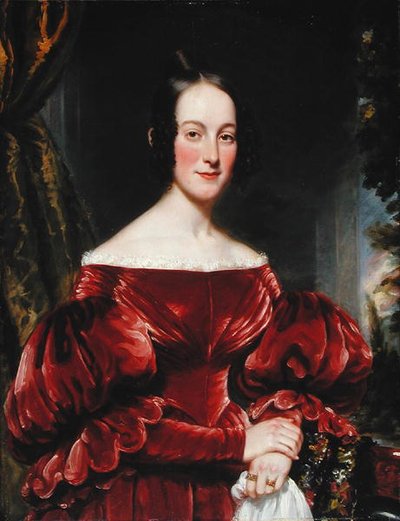 Portrait de Mme Robert Lowden, vers 1837 - Henry Inman