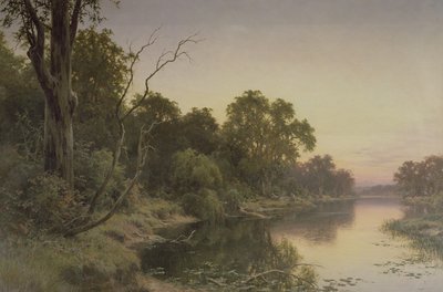 Un bras mort de la rivière Murray - Henry James Johnstone