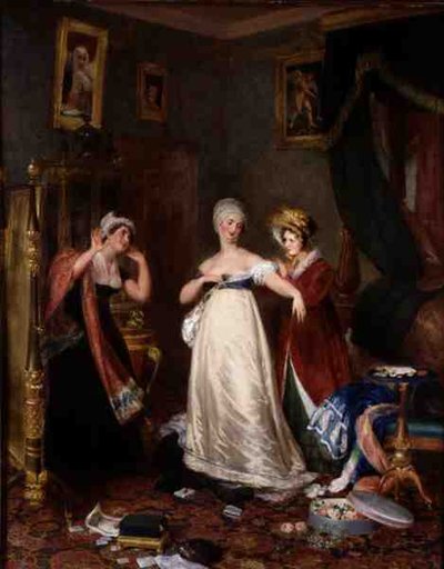 Abandon des vêtements de veuve - Henry James Richter