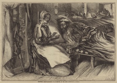 Charité de Noël, intérieur d
