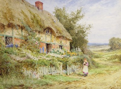 Le lapin de compagnie - Henry John Sylvester Stannard