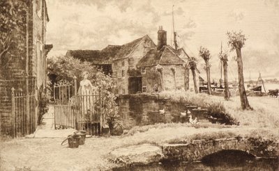 Sans titre [Scène de village] - Henry John Yeend King