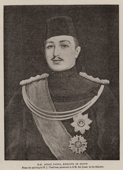 HH Abbas Pacha, Khédive d