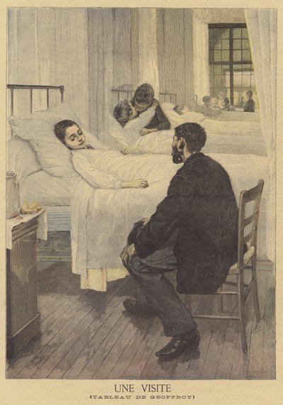 Une visite - Henri Jules Jean Geoffroy