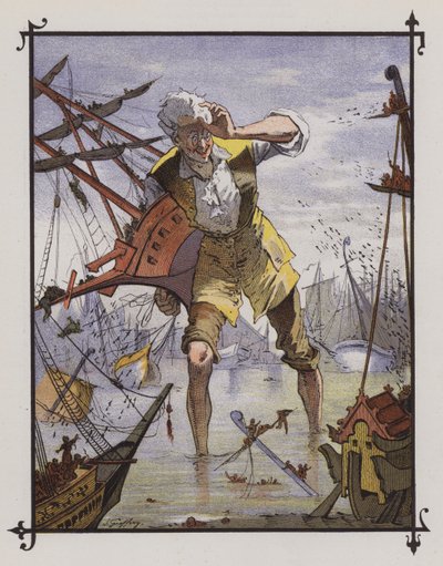 Gulliver à Lilliput - Henri Jules Jean Geoffroy