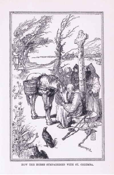 Comment le cheval a sympathisé avec Saint Columba - Henry Justice Ford