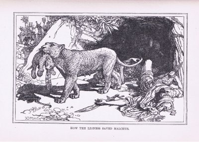 Comment la lionne a sauvé Malcus - Henry Justice Ford