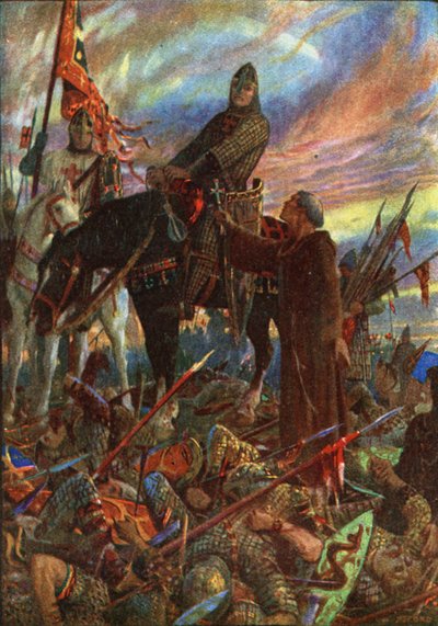 Le roi Guillaume Ier à Hastings - Henry Justice Ford