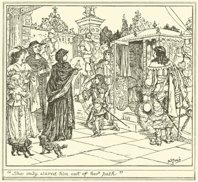 Elle ne fit que le chasser de son chemin - Henry Justice Ford