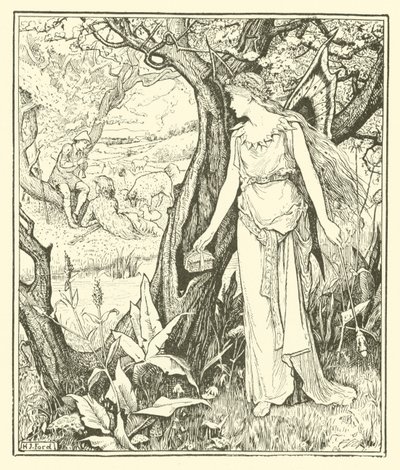 Sylvain et Jocosa (gravure) - Henry Justice Ford