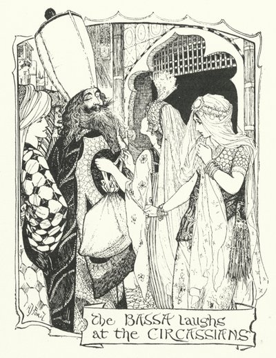 Le Bassa rit des Circassiens (gravure) - Henry Justice Ford