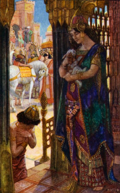 Le roi et la reine se réjouissent du retour de leurs animaux - Henry Justice Ford