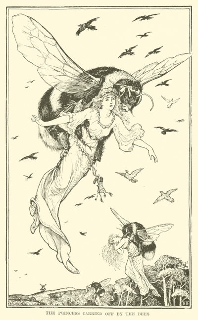 La Princesse emportée par les abeilles - Henry Justice Ford