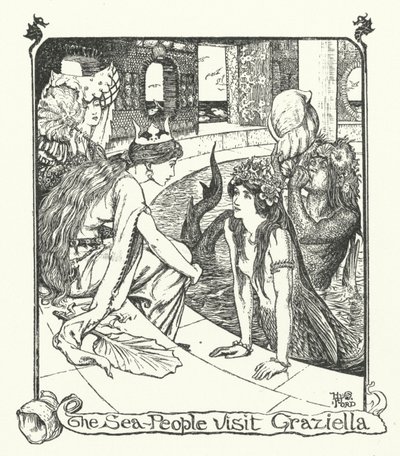 Les gens de la mer visitent Graziella - Henry Justice Ford