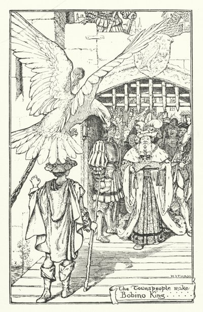 Les habitants font de Bobino un roi - Henry Justice Ford