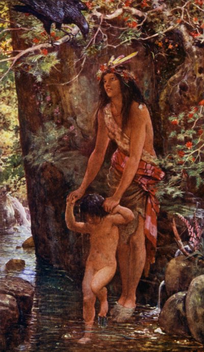 La fille le baignait chaque matin dans la piscine - Henry Justice Ford