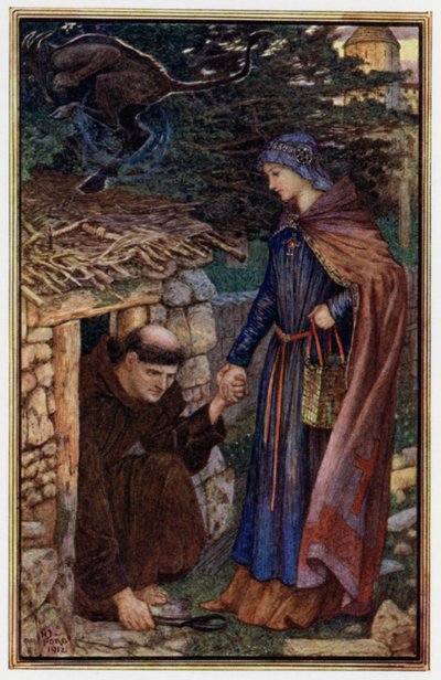 La femme sensée fait quitter sa cellule à Dunstan - Henry Justice Ford