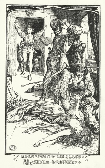 Udea trouvée sans vie par ses sept frères - Henry Justice Ford