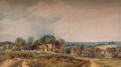 Une vue du Kent, vers 1845 - Henry Jutsum