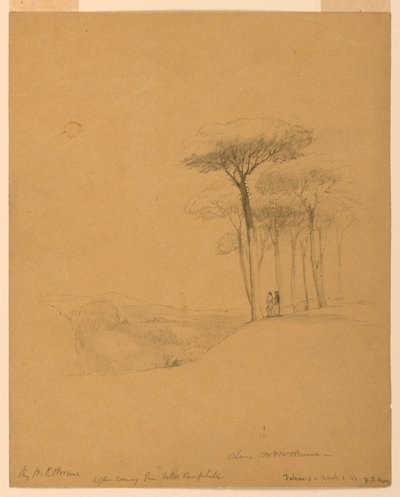 Après être venu de la Villa Pamphili - Henry Kirke Brown