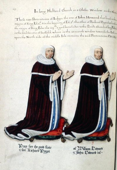 Portraits de Richard Pygot et William Howard - Henry Lilly