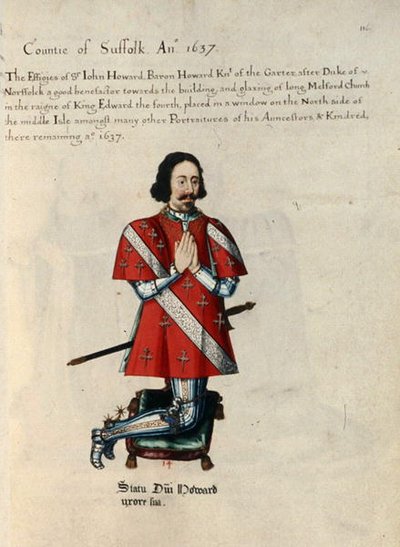 Sir John Howard Baron Howard Chevalier de la Jarretière - Henry Lilly