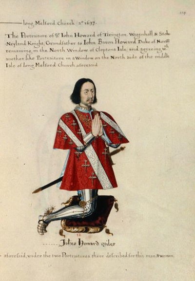 Sir John Howard de Tirington, Wigenhall et Stoke Nayland Knight - Henry Lilly