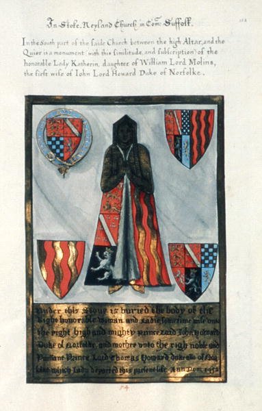 Le laiton de Lady Katherine - Henry Lilly